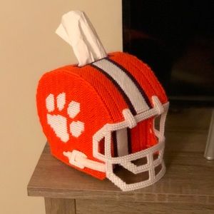 Clemson Helmet Tissue Box cover